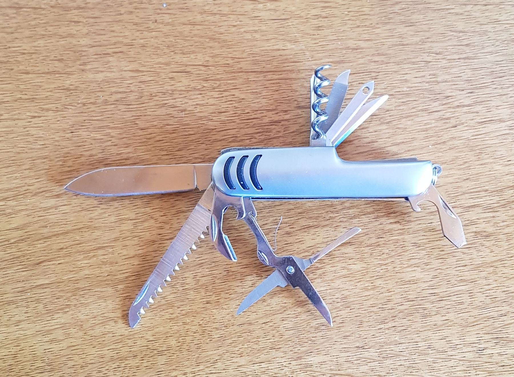 Coltelli tascabile: 10teiliges Sackmesser mit Tasche – Usato da Erlenbach ZH venduto da wem_6f9c 2