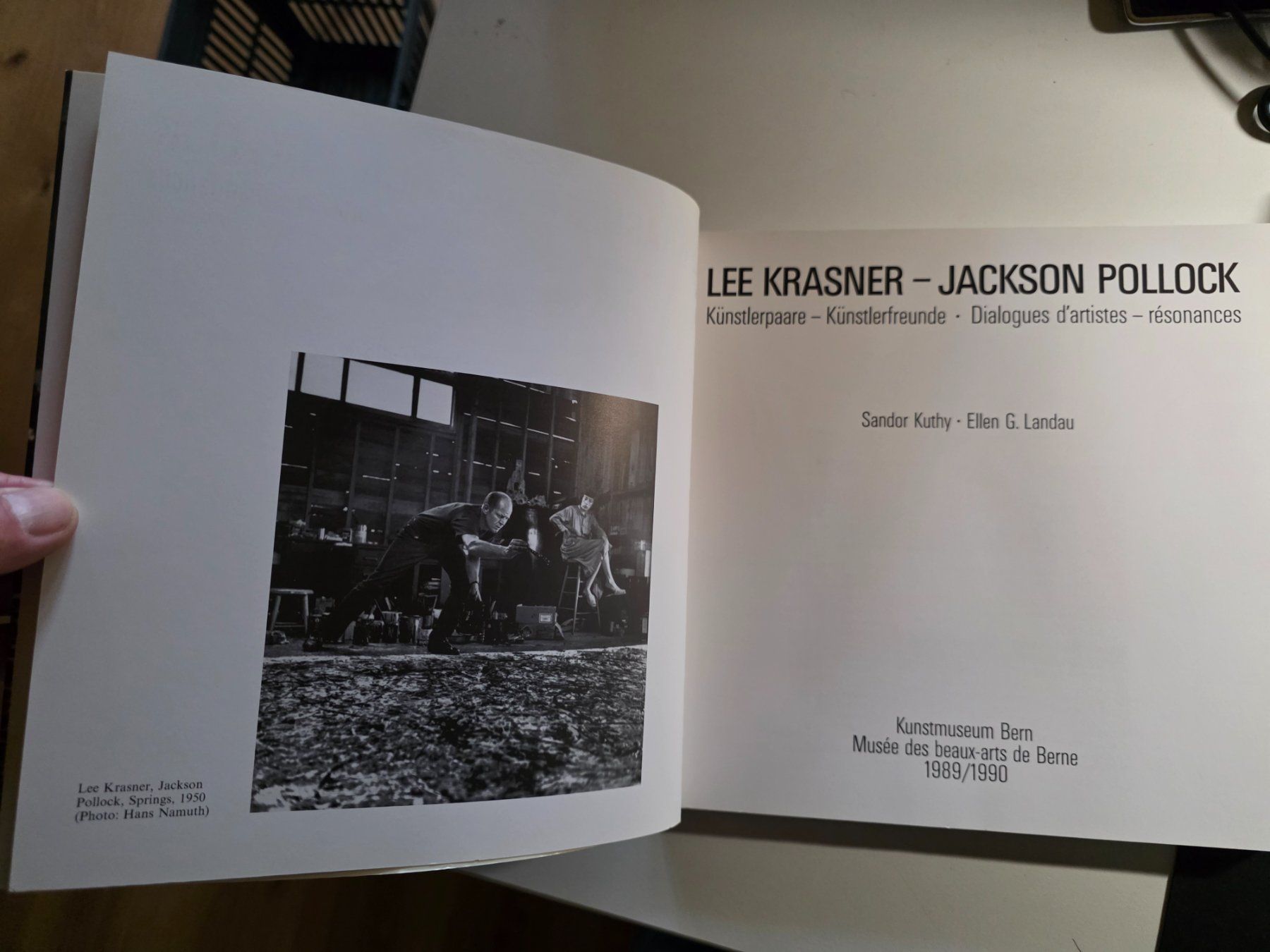 Libri: Lee Krasner - Jackson Pollock - Kunstmuseum 1989 – Usato da Walterswil BE venduto da Lonitti 8