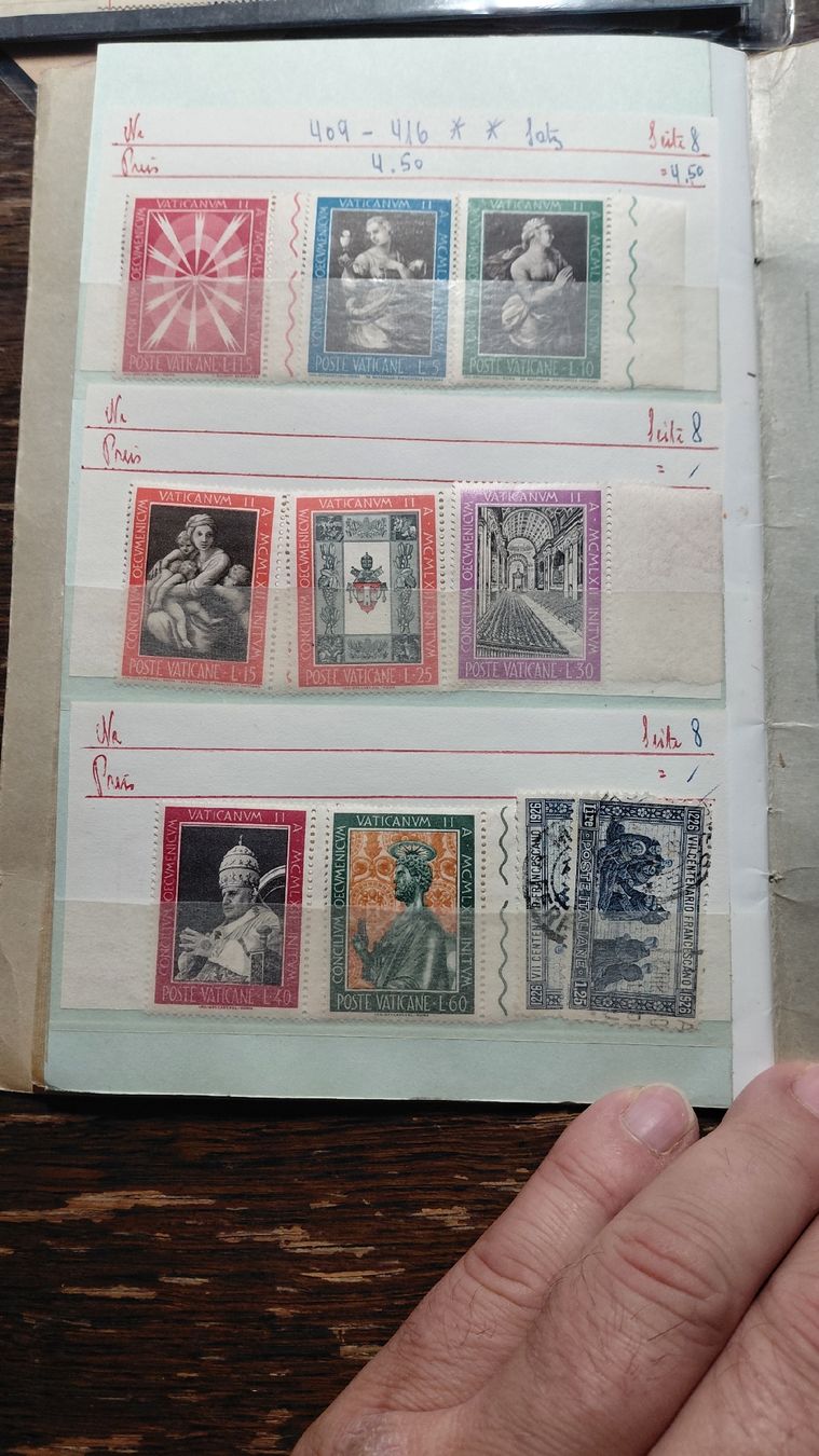 Alle Briefmarken: Super Sammlung Vatikan  – Gebraucht aus Riniken von ChriguG75 8