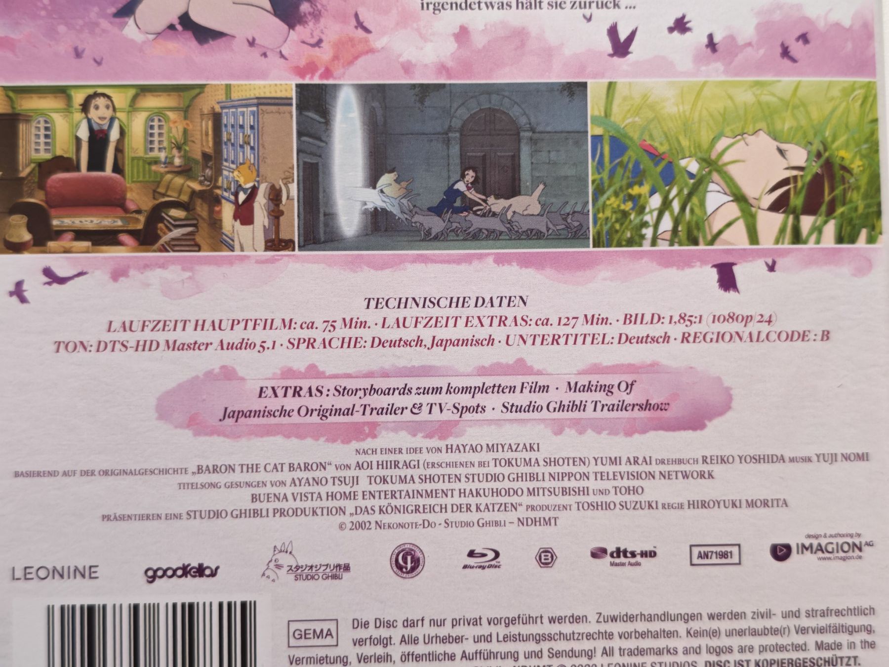 Tutti i DVDs: Das Königreich der Katzen – Usato da Liestal venduto da Kratzilla 3