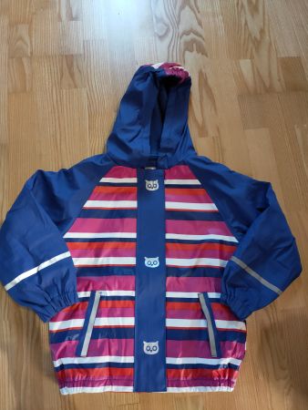 Warme Regenjacke 110/116