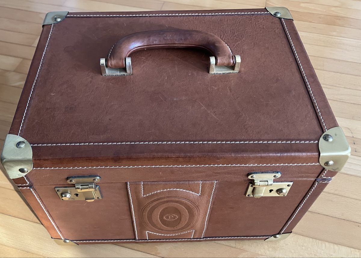 Valigie: Leder Pollini Beauty Case – Usato da Winterthur venduto da RoMaLitto 5