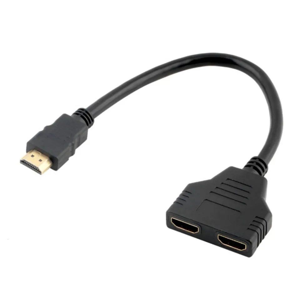 Adattatori: HDMI Splitter / Digitec CHF 30.85 / HDMI 1.4 Verteiler – Nuovo e nell'imballaggio originale da Uster venduto da -FPS- 5