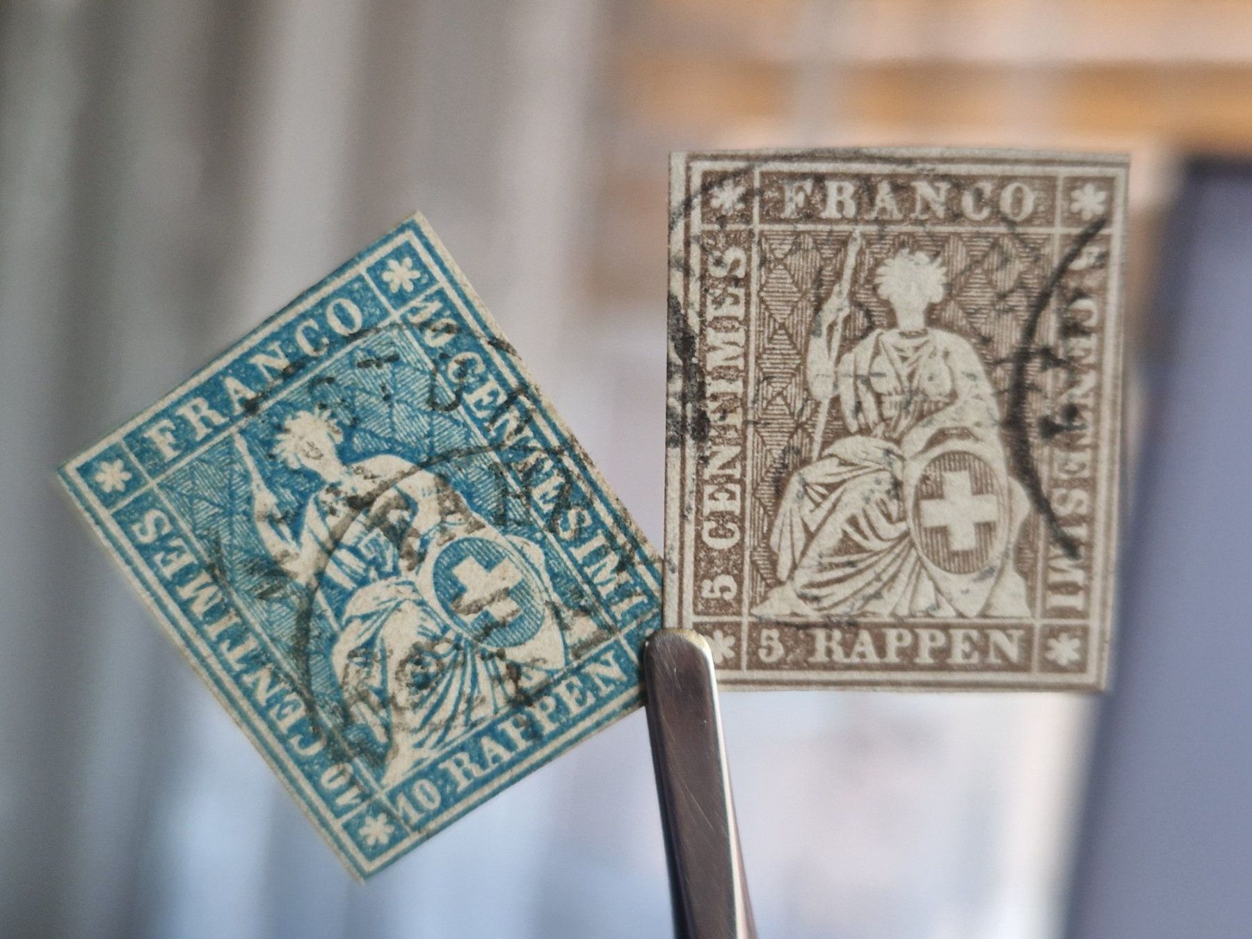 Tous les timbres: Strubel 4St., nicht bestimmt, ab 1.- – D'occasion à Burgdorf par Glossy01 8