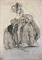Lithographie Elyse Ashe Lord (1900-1971)