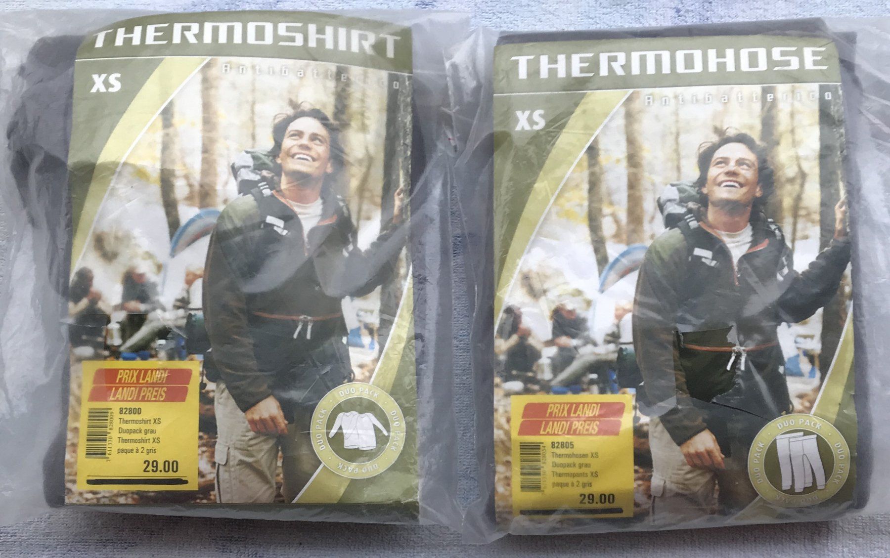 Lotti di vestiti: DUO PACK THERMO KLEIDER NEU & ORIGINALVERPACKT – Nuovo e nell'imballaggio originale da Ostermundigen venduto da Wyatt-Earp