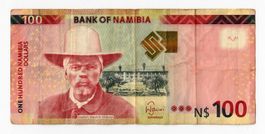 Banknote Namibia, 100 Dollars, 2018