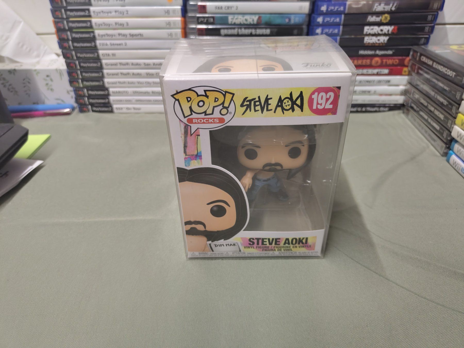 Funko Statuette: Funko POP! Naruto Rocks 192 - Steve Aoki – Usato da Saxon venduto da dan_drn5