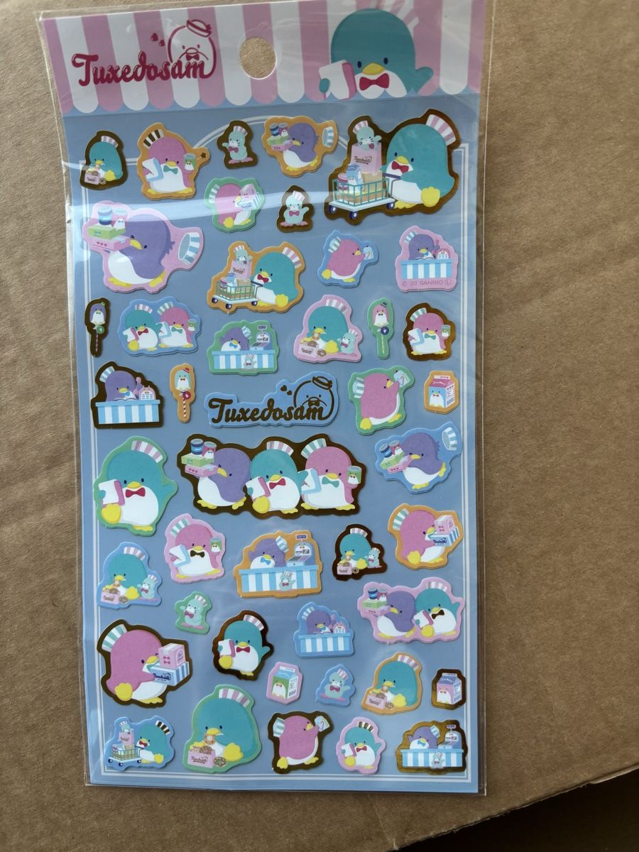 Sanrio Aufkleber: stickers tuxedosam sanrio – Neu und originalverpackt aus Fribourg von 8mv2