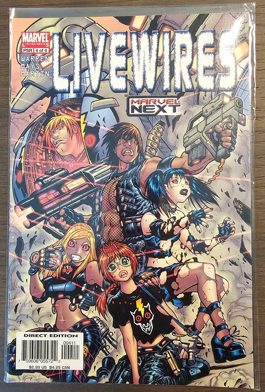 Fumetti: Livewires #1-6 Complete set - Marvel Comic 2005 English – Nuovo (secondo la descrizione) da Meyrin venduto da bigjoejr69 4