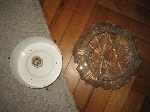 Lampadari & plafoniere: Deckenlampe / Wandlampe aus Glas – Usato da Winterthur venduto da pf02 6