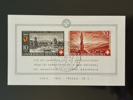 2000 Jahre Genf; Wehrmännerdemal, Gestempelt