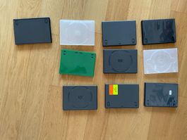 10 boites / jaquettes de DVD vides