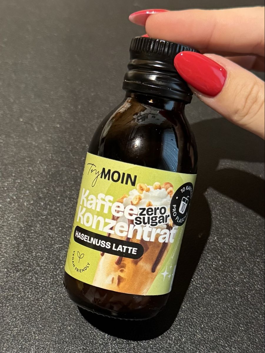 Cibi & Specialità: TryMoin Kaffeekonzentrat Haselnuss Latte, neu! – Nuovo e nell'imballaggio originale da Tuggen venduto da jess_gls06