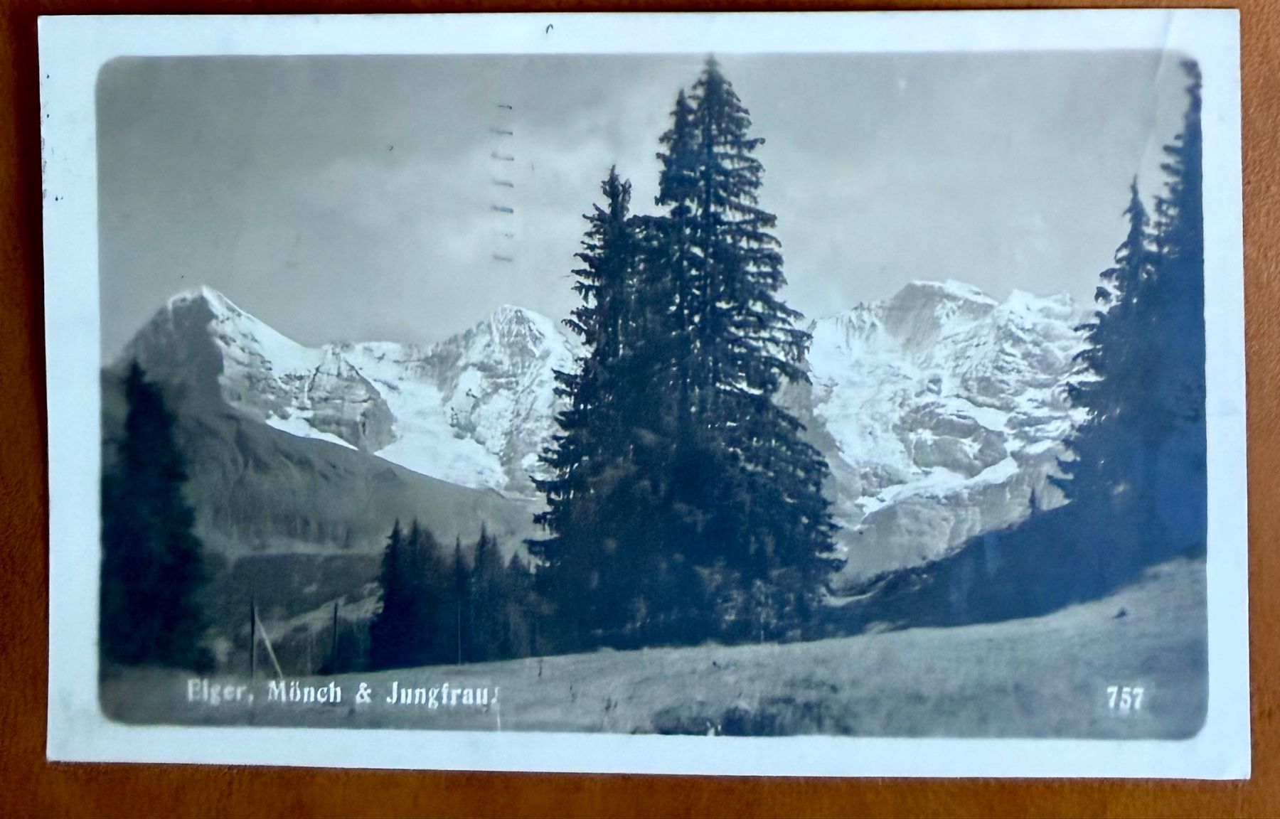 Cartoline postali: Eiger, Mönch & Jungfrau 1915 – Usato da Lutry venduto da Ediego