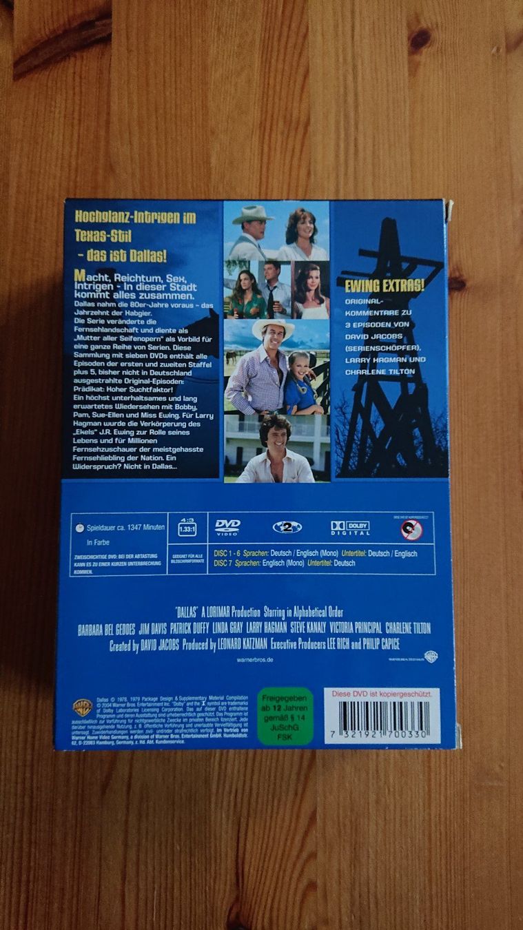 Tutti i DVDs: DALLAS Staffel 1 und 2 auf DVD – Usato da Wilderswil venduto da Exebub 1