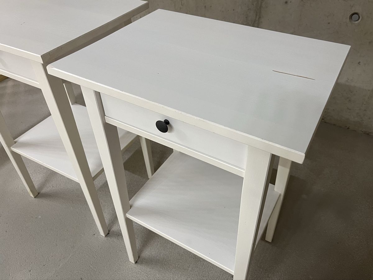 Ikea Tables de nuit: Nachttisch HEMNES Ikea, 2 Stück – D'occasion à Schüpfheim par Strummer61 2