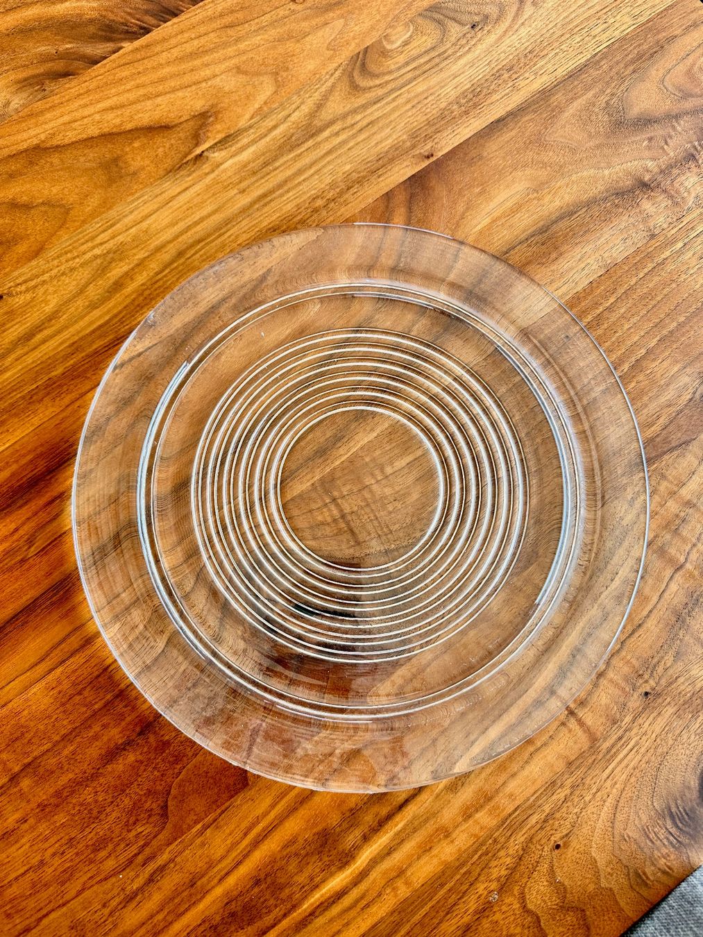 Glasi Hergiswil Servierplatten: Glasplatte von Glasi Hergiswil – Gebraucht aus Kloten von BrigitteHartmann
