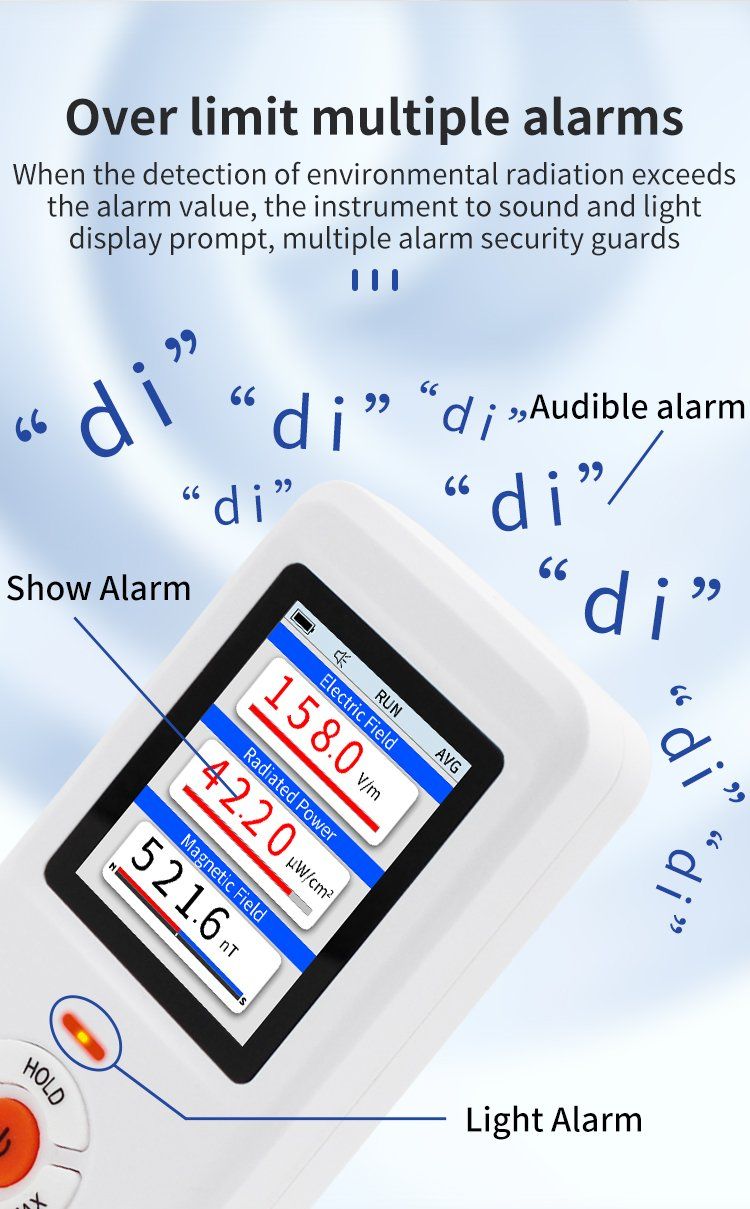 Misurare: Electromagnetic Radiation Detector, Elektrosmog Messgerät – Nuovo (secondo la descrizione) da Zürich venduto da buyfinest 1