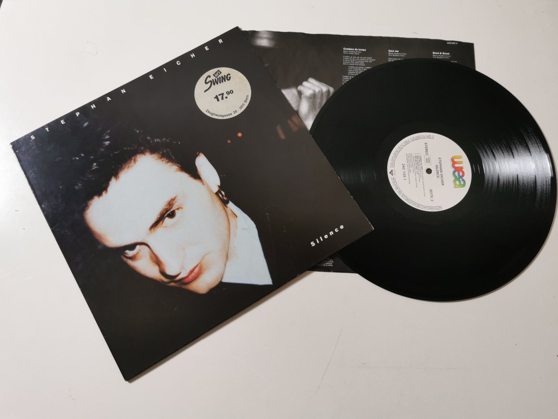 Dischi in vinile: Stephan Eicher – Silence - VERSAND✅ – Usato da Grafenried venduto da House-of-Oldies