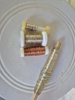 Basteldraht Set, Kupferdraht, Silberdraht, Golddraht