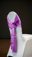 426x Dekoband Schlaufen Stuhl violett