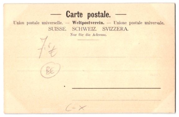 Cartoline postali: Relief-AK Interlaken, Höheweg, Strassen – Usato da Berlin venduto da bartko-reher 1