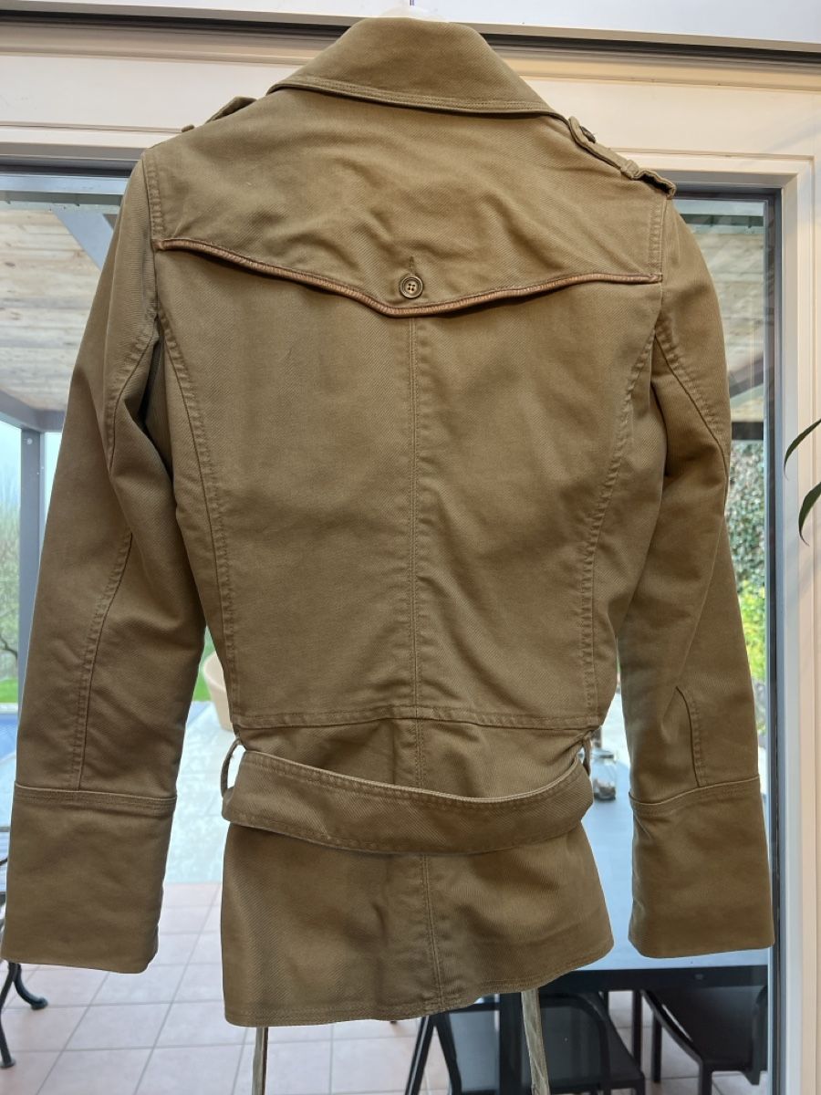 Massimo Dutti Giacche: Massimo Dutti Übergangsjacke Khaki, Gr. 36 – Usato da Bütschwil venduto da whales444 1