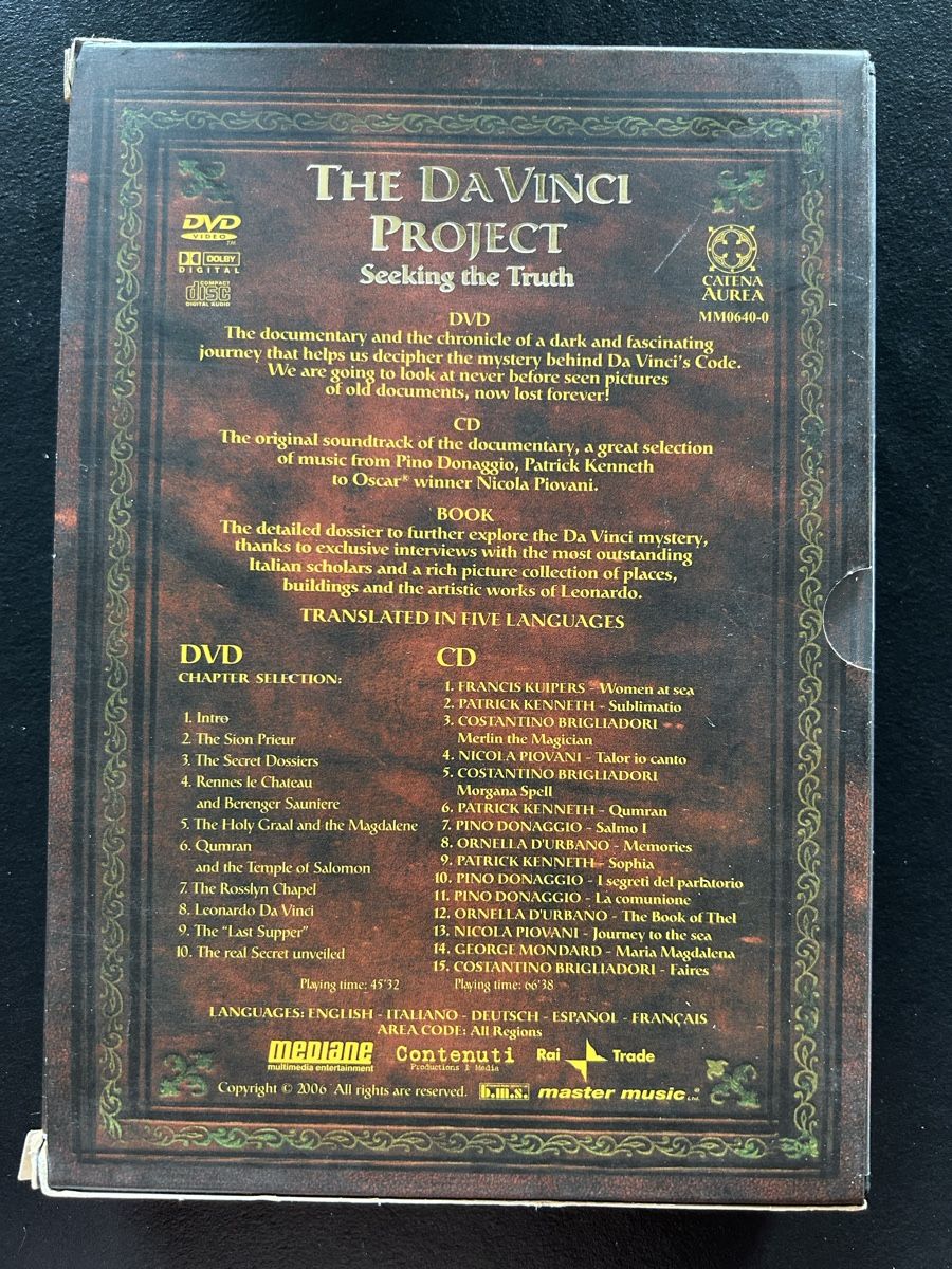 Alle DVDs: DVD Le Projet Da Vinci Cherche La Vérité 2 disques – Gebraucht aus St-Cierges von Crisi53 1