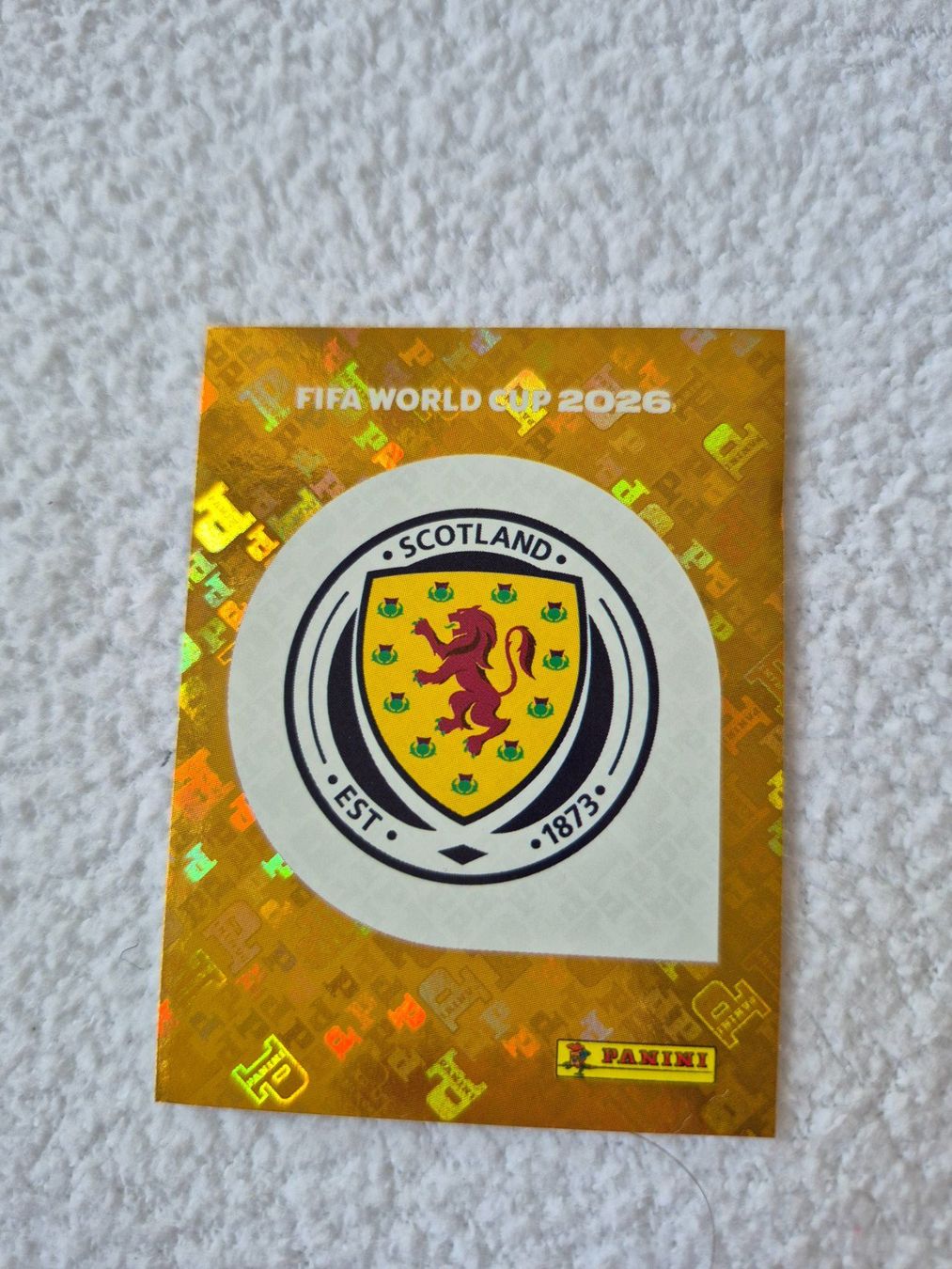 Aufkleber: WM 2026 Sticker Panini Schottland neu – Neu (gemäss Beschreibung) aus Grindelwald von nad_cw69