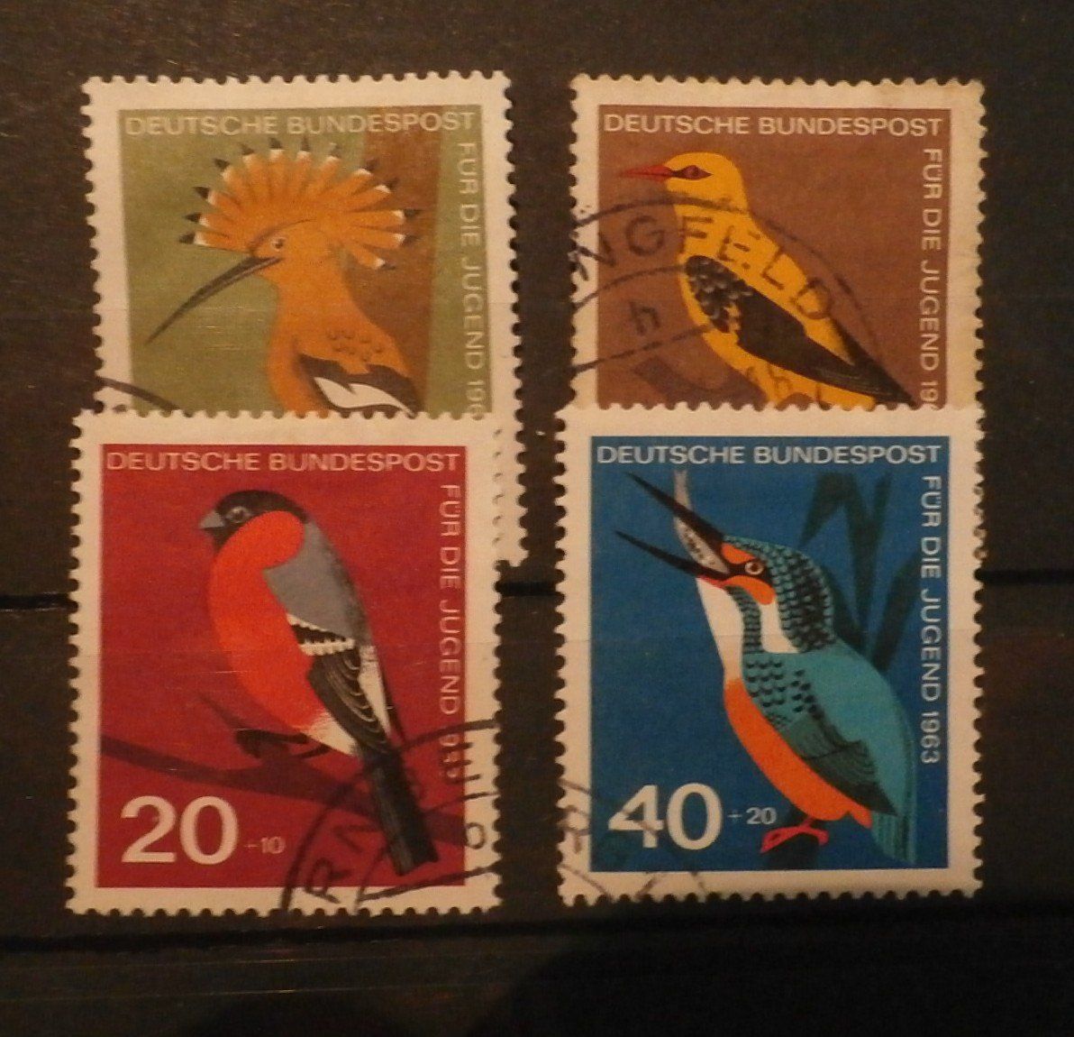 Alle Briefmarken: BRD Jugend 1963 – Gebraucht aus Kehrsatz von Bernherb2 1