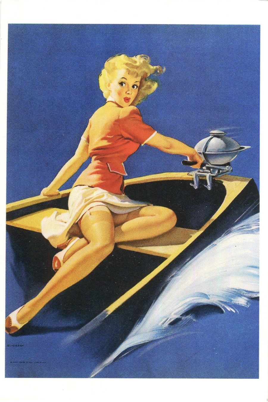 Ansichtskarten: Postkarte "Pin-up". – Neu und originalverpackt aus Basel von Butsch5