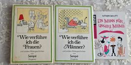 3 Sempé Bücher: "Wie verführe ich?", Top Zustand!