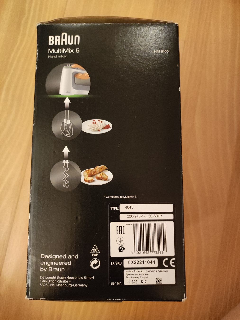 Braun Elettrodomestici da cucina: Braun MultiMix 5 Mixer – Usato da Zürich venduto da luisa.b 1
