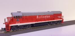 Rivarossi USA Burlington  Lokomotive H0/DC