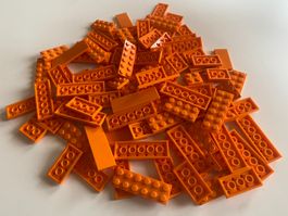 LEGO - 100 - ORANGE - ZWEIERPLÄTTLI