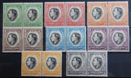 Süd West Afrika British Kat. 182-197 * 1937