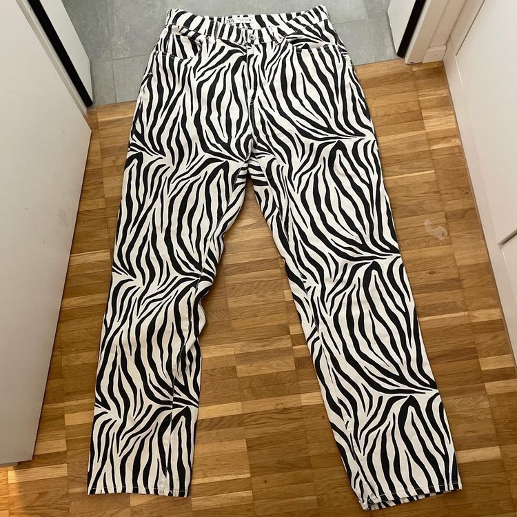 zara-women-s-zebra-print-straight-leg-jeans-eu-40-kaufen-auf-ricardo