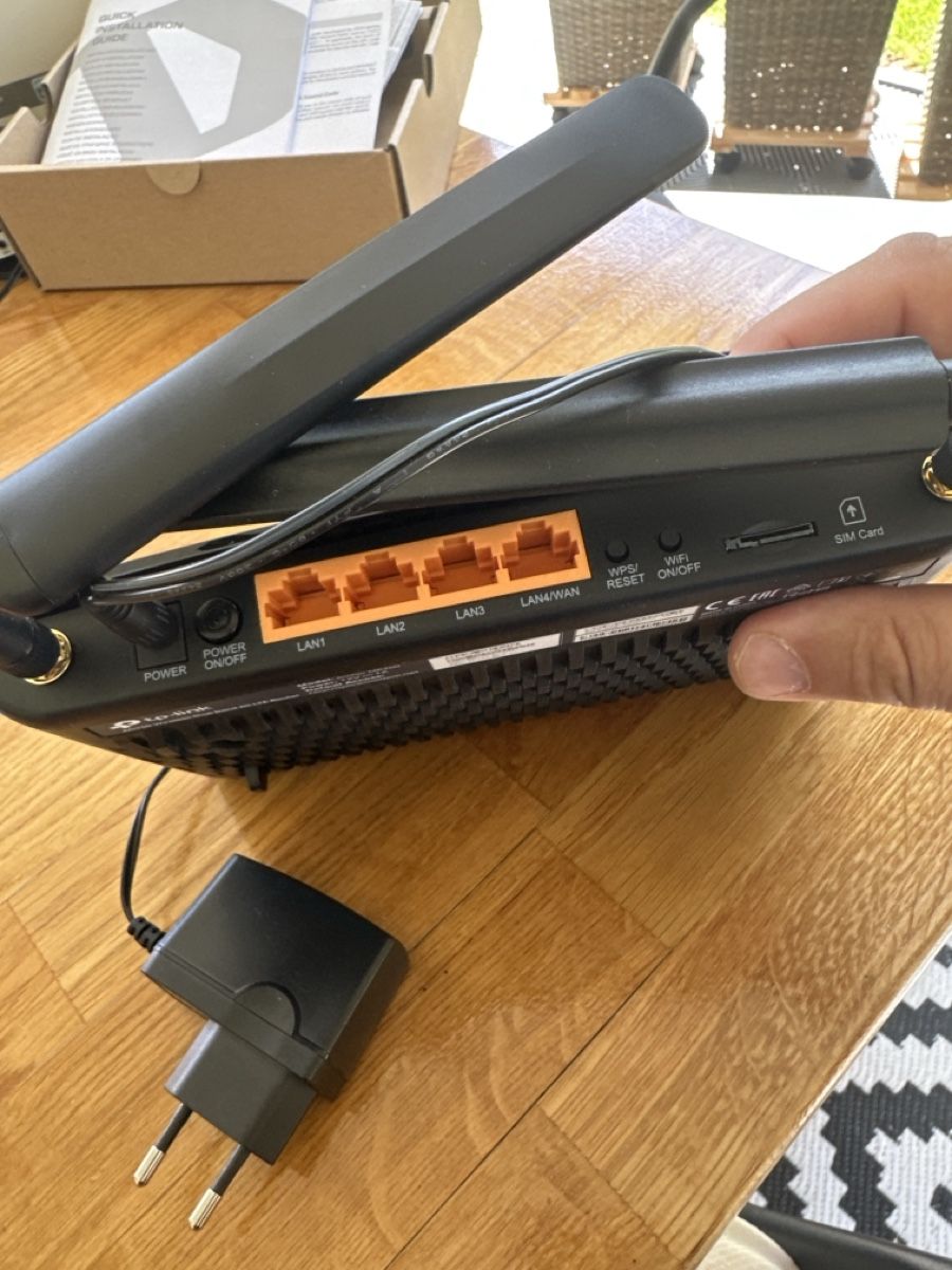 TP-Link Modems & Routeurs: Tp Link 4G LTE Router – Neuf (Voir description) à Oberegg par hilli9 2