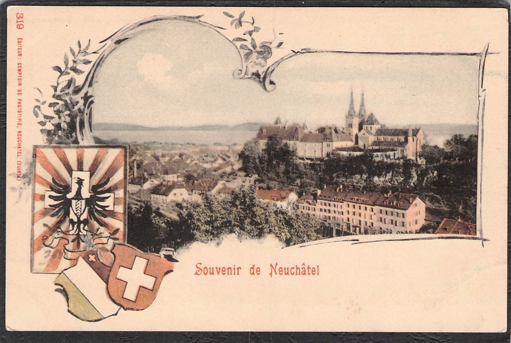 Ansichtskarten: ^Neuchâtel Litho – Gebraucht aus Reichenburg von Pipo-67