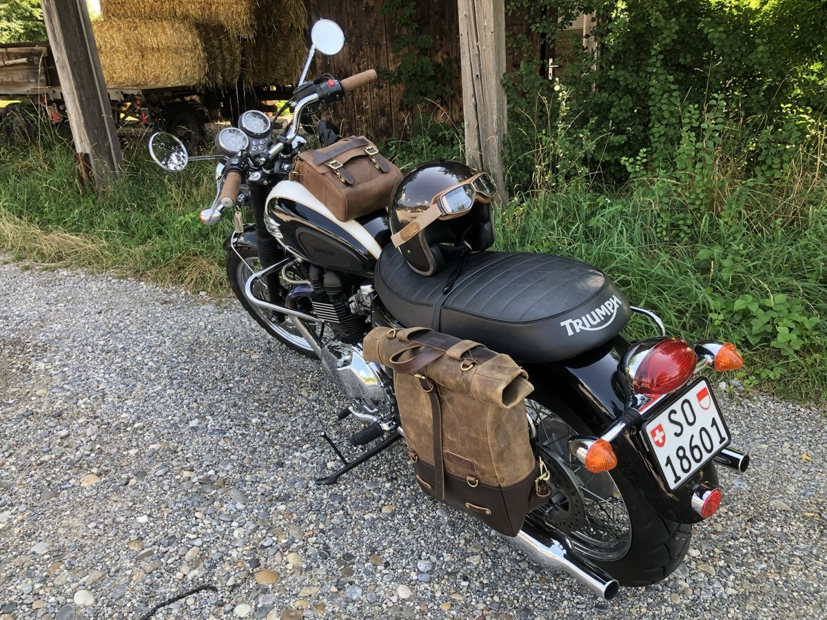 Triumph Strada: Triumph Bonneville T100 EFI / 2014 – Usato da Gunzgen venduto da topi57