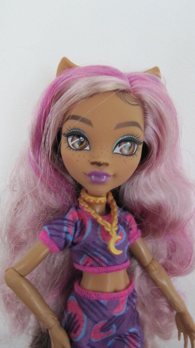 Bambole: Süsse Monster High Puppe Clawdeen Wolf – Usato da Brunnen venduto da Kiwiland1 1