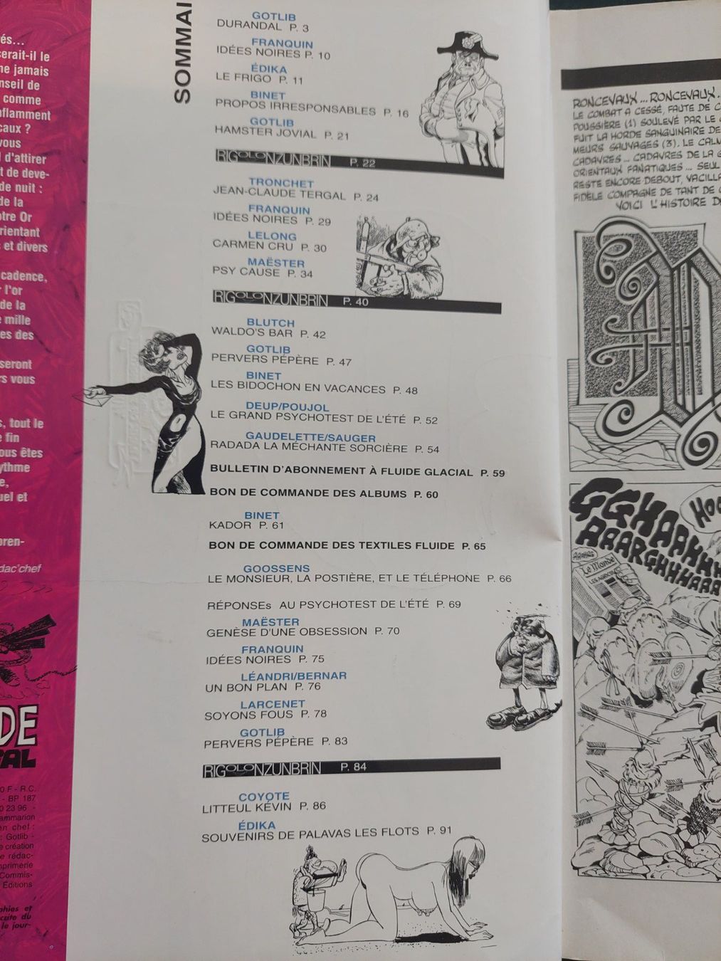 Fumetti: Fluide Glacial Or Série No 8 été 2000 BE+ – Usato da Genève venduto da Blu_BD 2