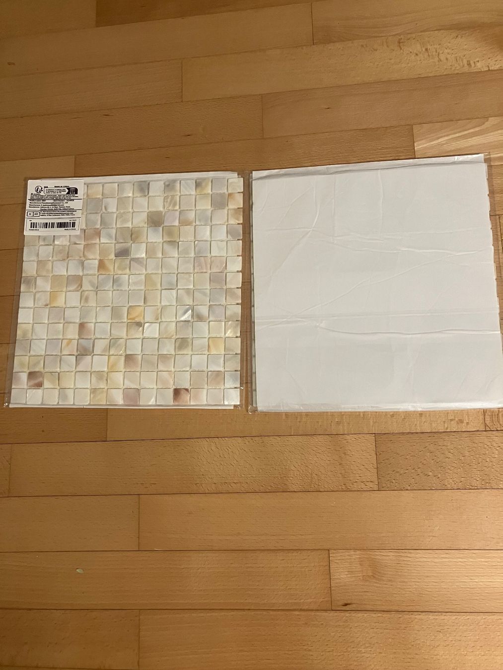 Kit bricolage: 2x Perlmutt Mosaikfliesen selbstklebend neu – Nuovo e nell'imballaggio originale da Stäfa venduto da ummroxana 1