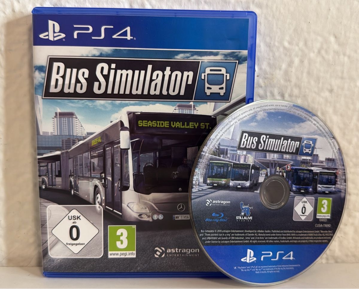 Sony Giochi: Bus Simulator PS4/PS5 - game disc and case – Usato da Ehrendingen venduto da bubulence