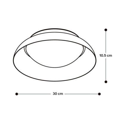 Lampadari & plafoniere: MEINA Deckenleuchte E14 weiss – Nuovo (secondo la descrizione) da Sissach venduto da mondilux 3