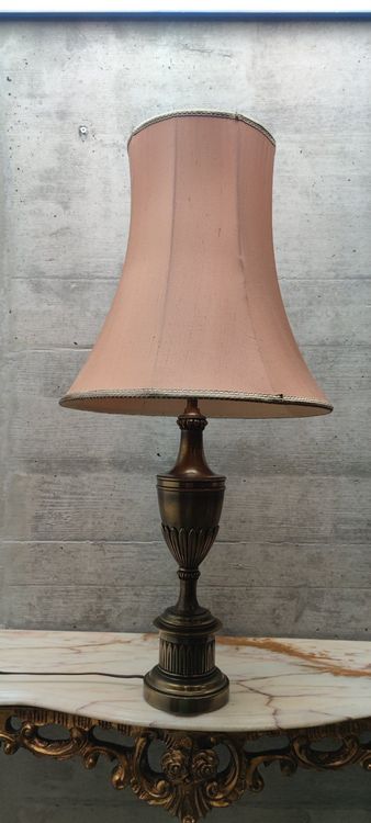 Grosse Massive Jugendstil Design Messing Tisch Lampe Kaufen Auf Ricardo