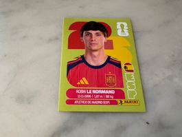 Panini FIFA Fussball WM 2026 Sticker Robin Le Normand ESP 3