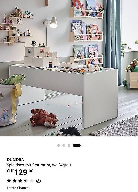 Tavoli: IKEA Spieltisch,  Table de jeu IKEA avec rangement – Usato da Mont-sur-Lausanne venduto da jojoaja 1