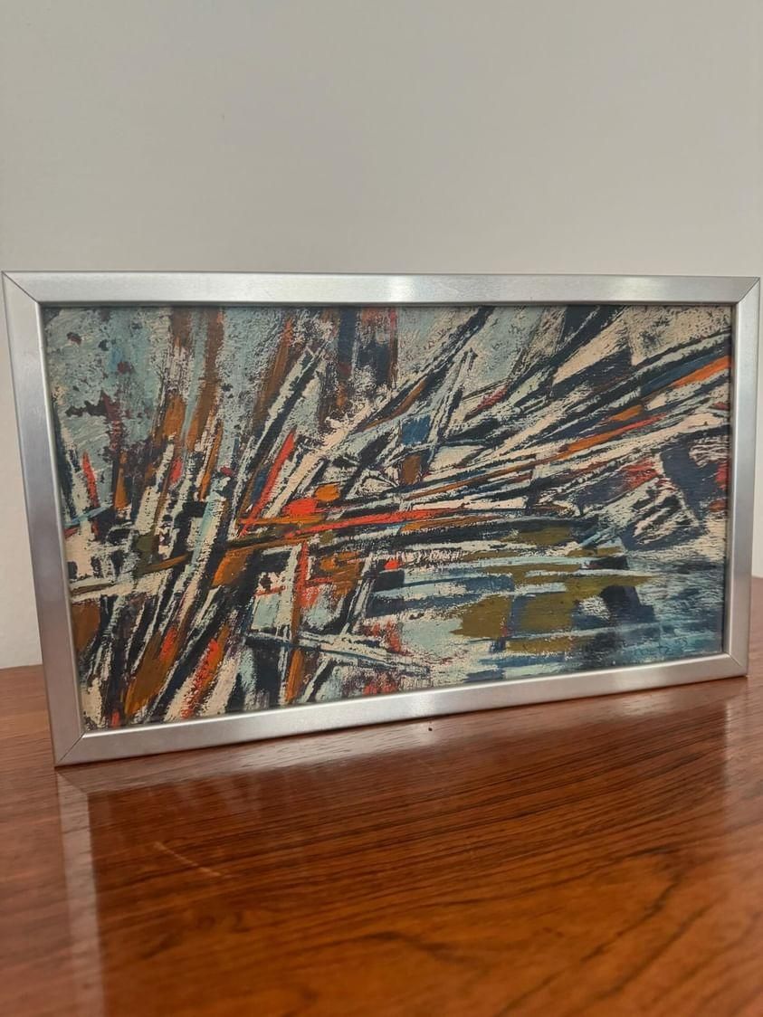 Gemälde: petit tableau signée – Gebraucht aus Vésenaz von Angela.C3